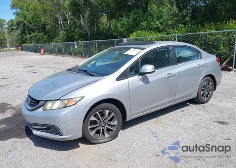 2013 Honda Civic Ex from USA, damaged, VIN 19XFB2F84DE050913